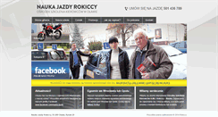 Desktop Screenshot of nauka-jazdy.olawa.pl